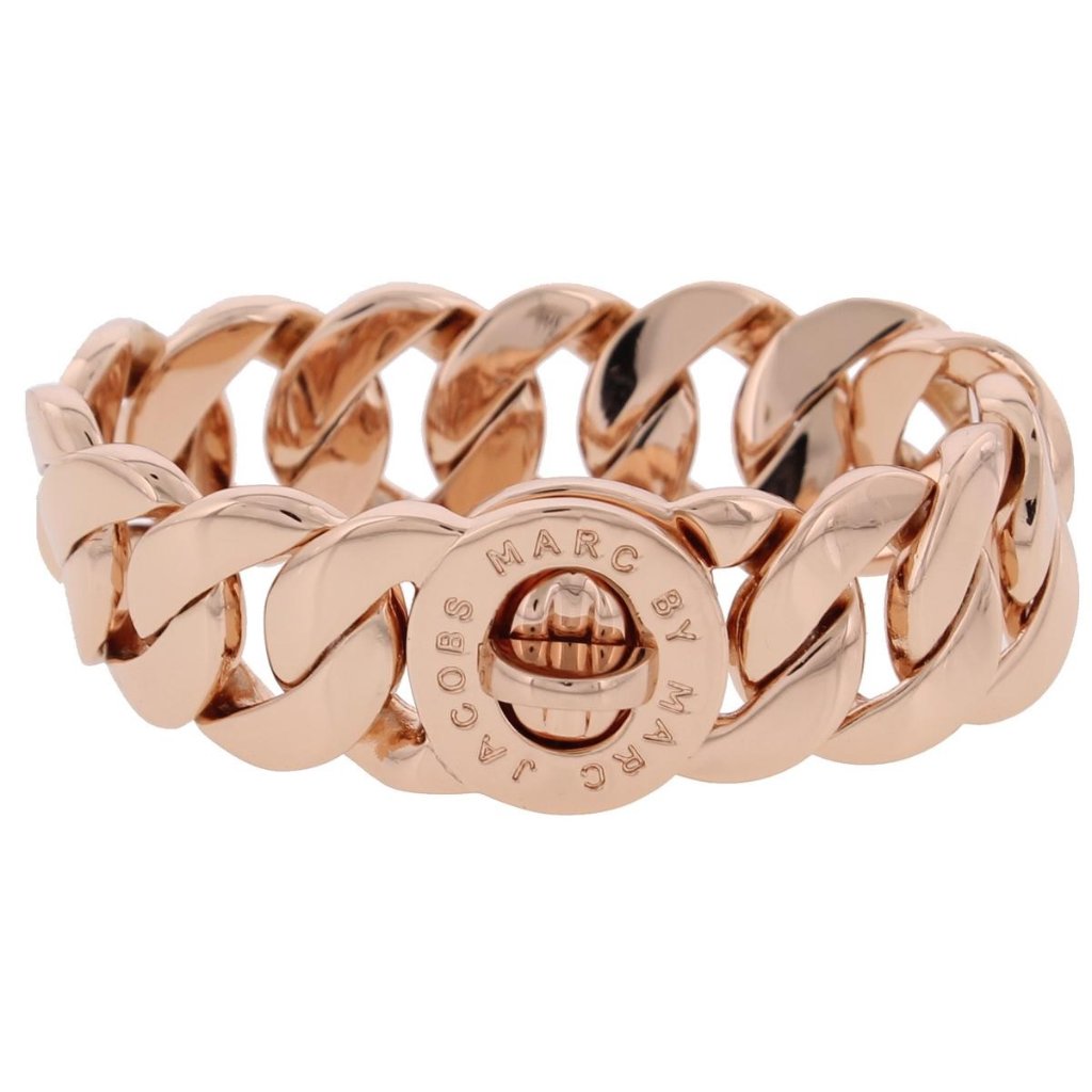 Nwt & Sleeper Marc Jacobs Katie Turnlock Bracelet Rose Gold